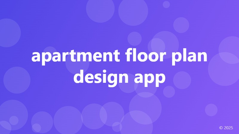 apartment floor plan design app