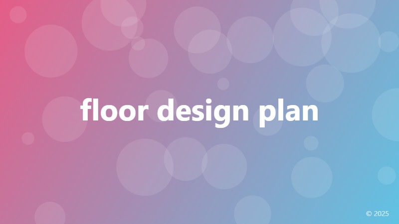floor design plan