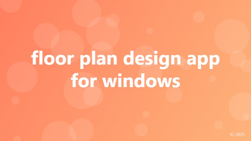 floor plan design app for windows
