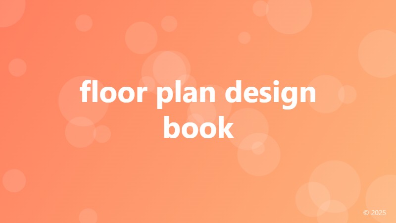 floor plan design book