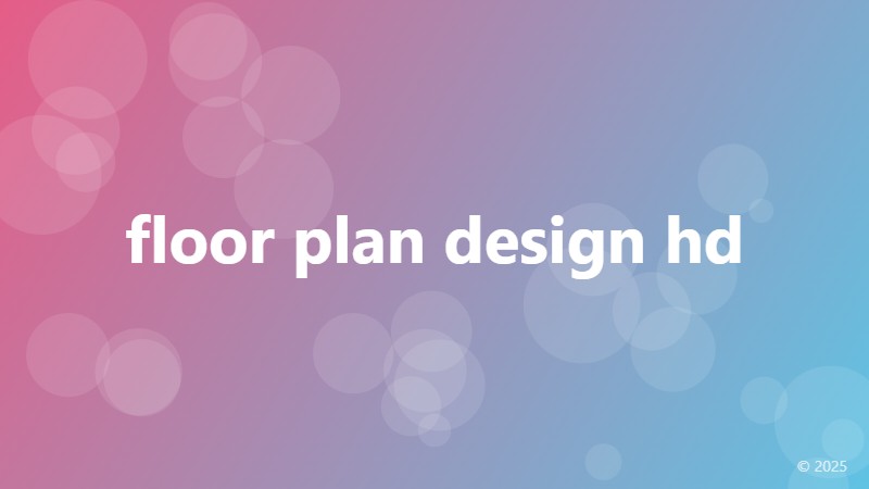 floor plan design hd