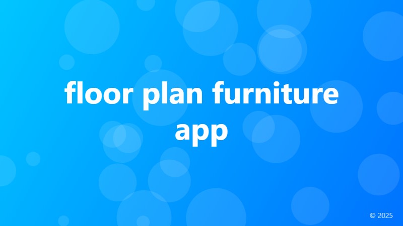 floor plan furniture app
