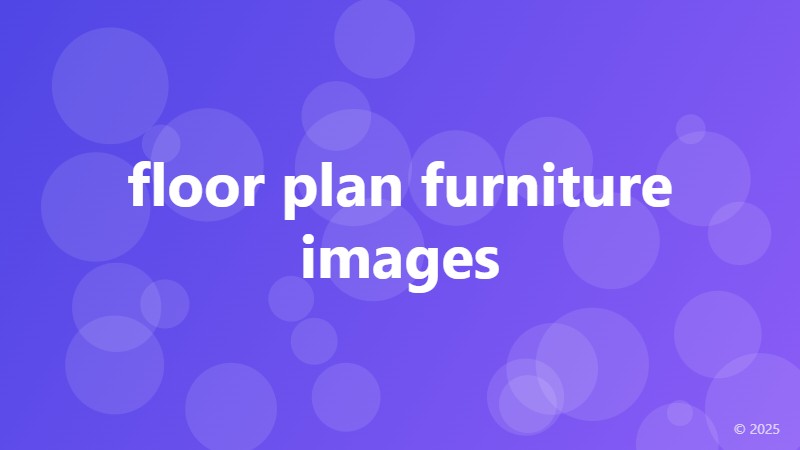 floor plan furniture images