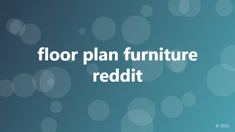 floor plan furniture reddit