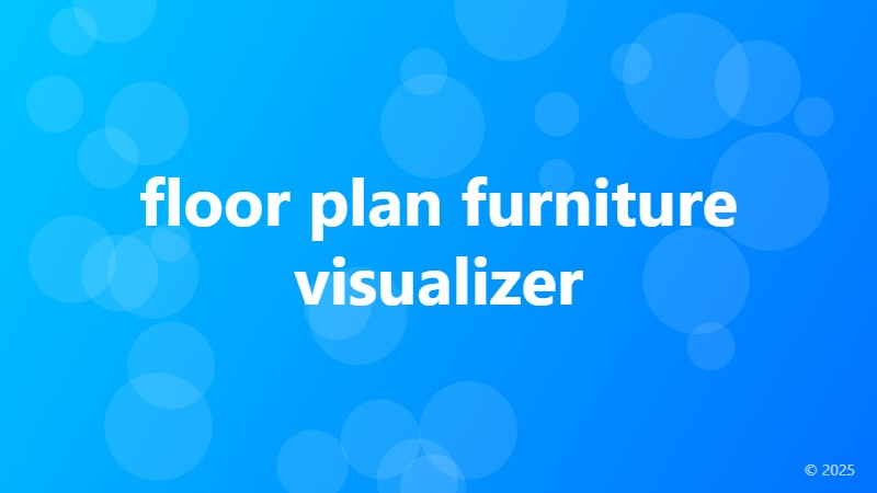 floor plan furniture visualizer