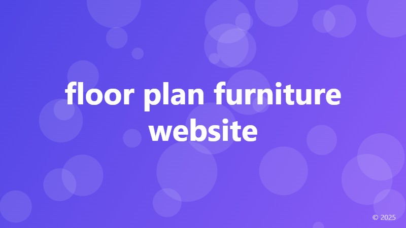 floor plan furniture website