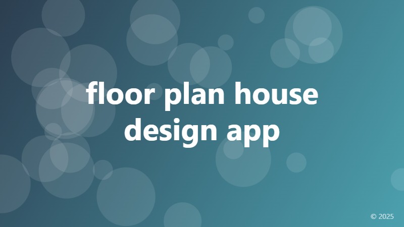 floor plan house design app