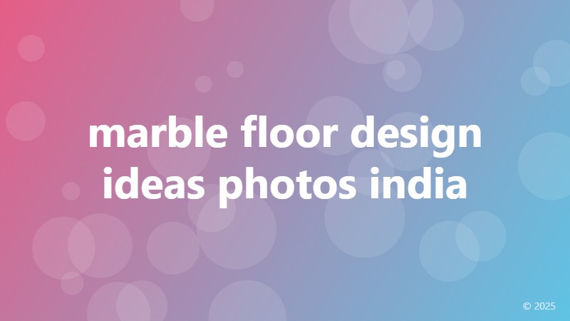 marble floor design ideas photos india
